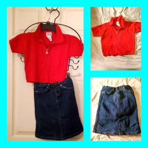 *Vntg* IN DESIGN/THE CHILDREN'S PLACE 2 Ppc set 6/6X